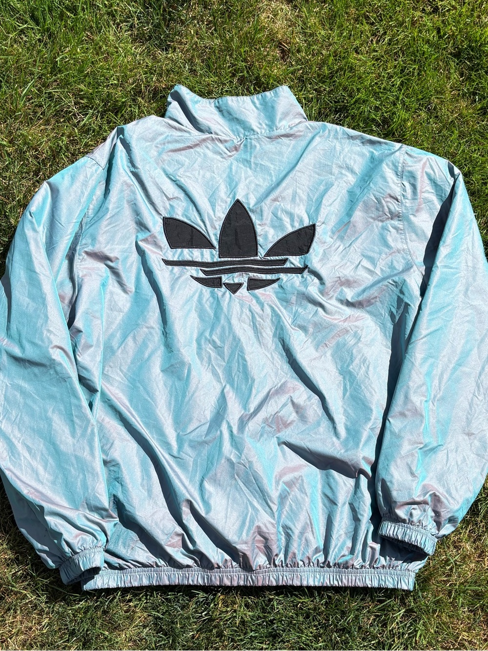 ADIDAS Originals Adicolour Shattered Trefoil Track Top Jacket Men's sz Large